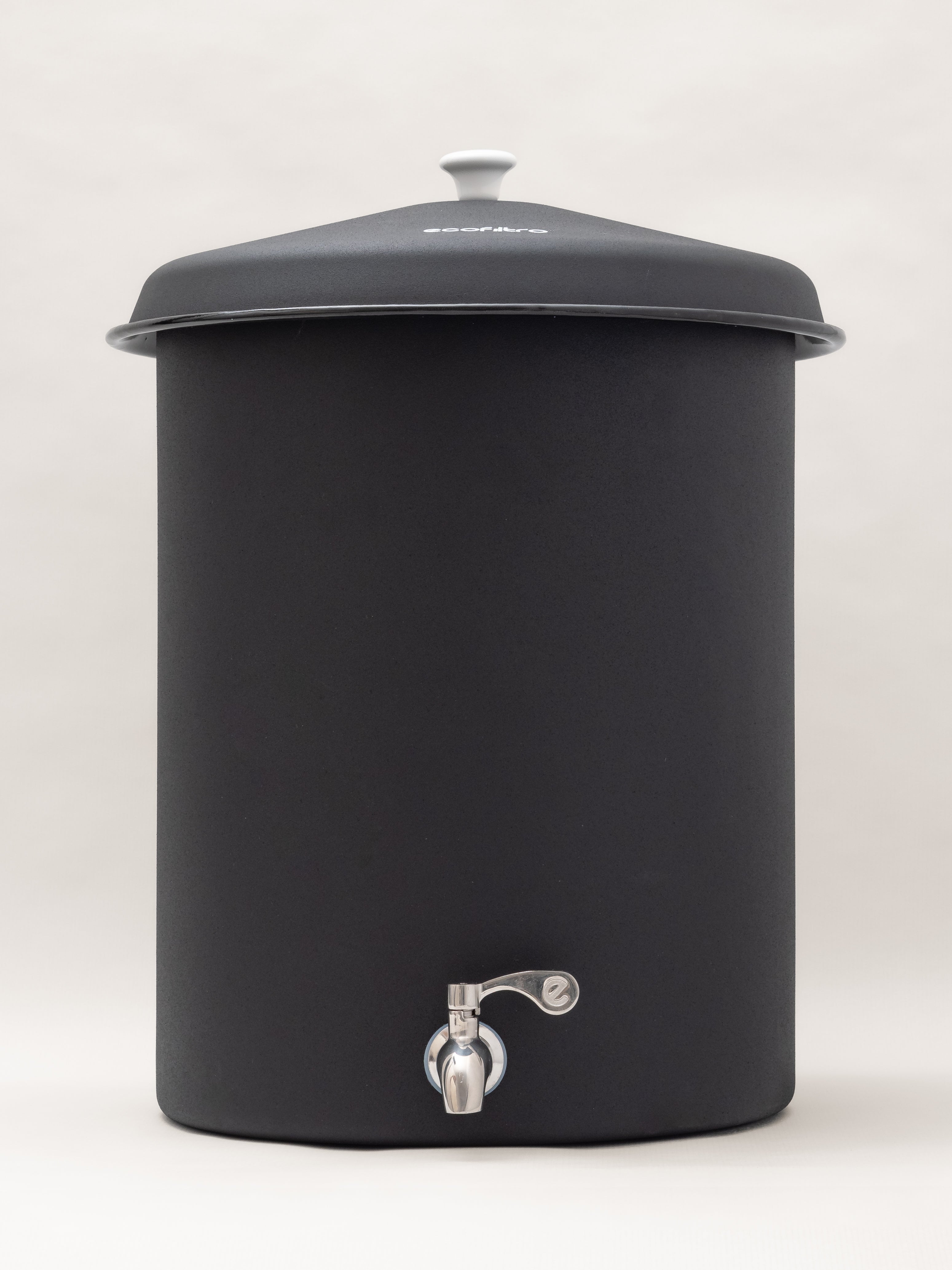 Ecofiltro Wasserfilter 20L - Schwarz matt