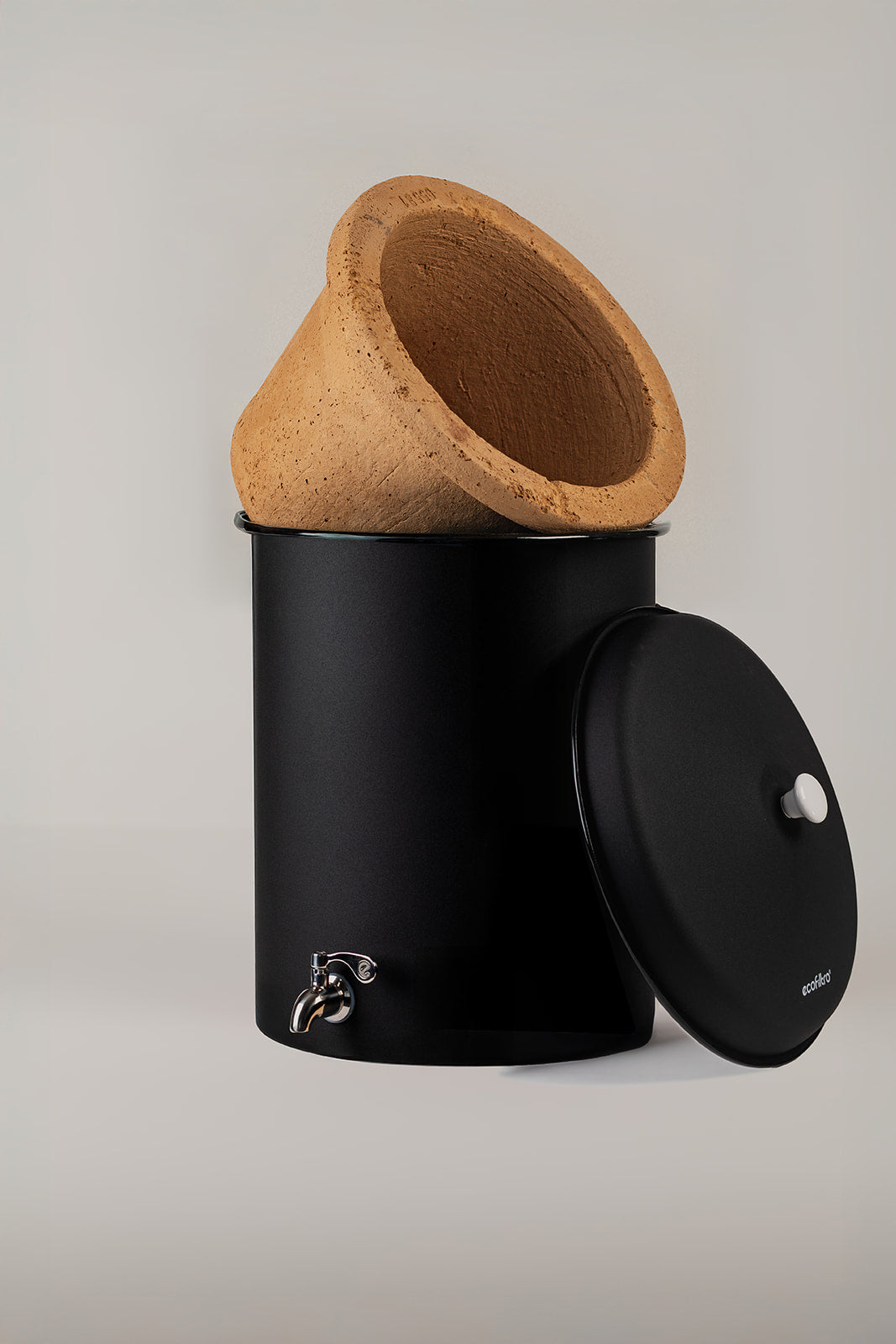 Ecofiltro Wasserfilter 20L - Schwarz matt