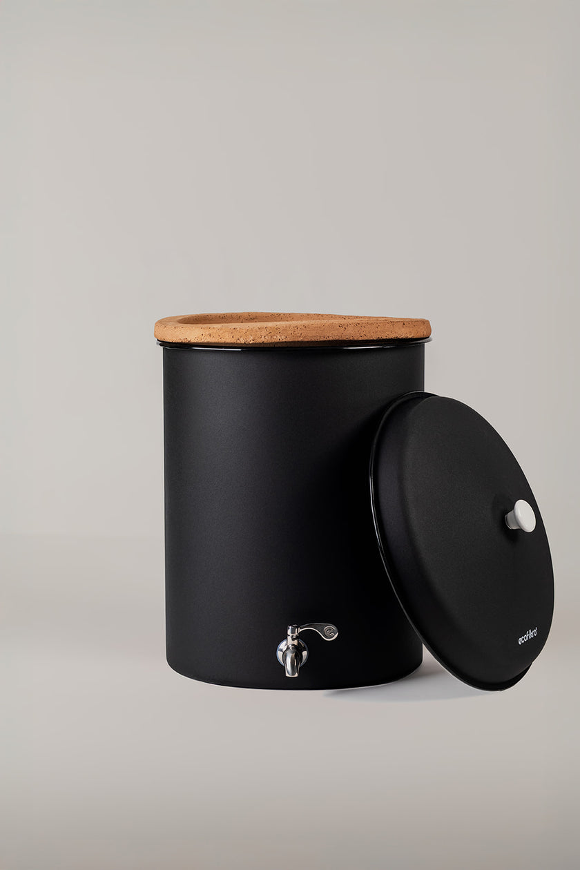Ecofiltro Wasserfilter 20L - Schwarz matt